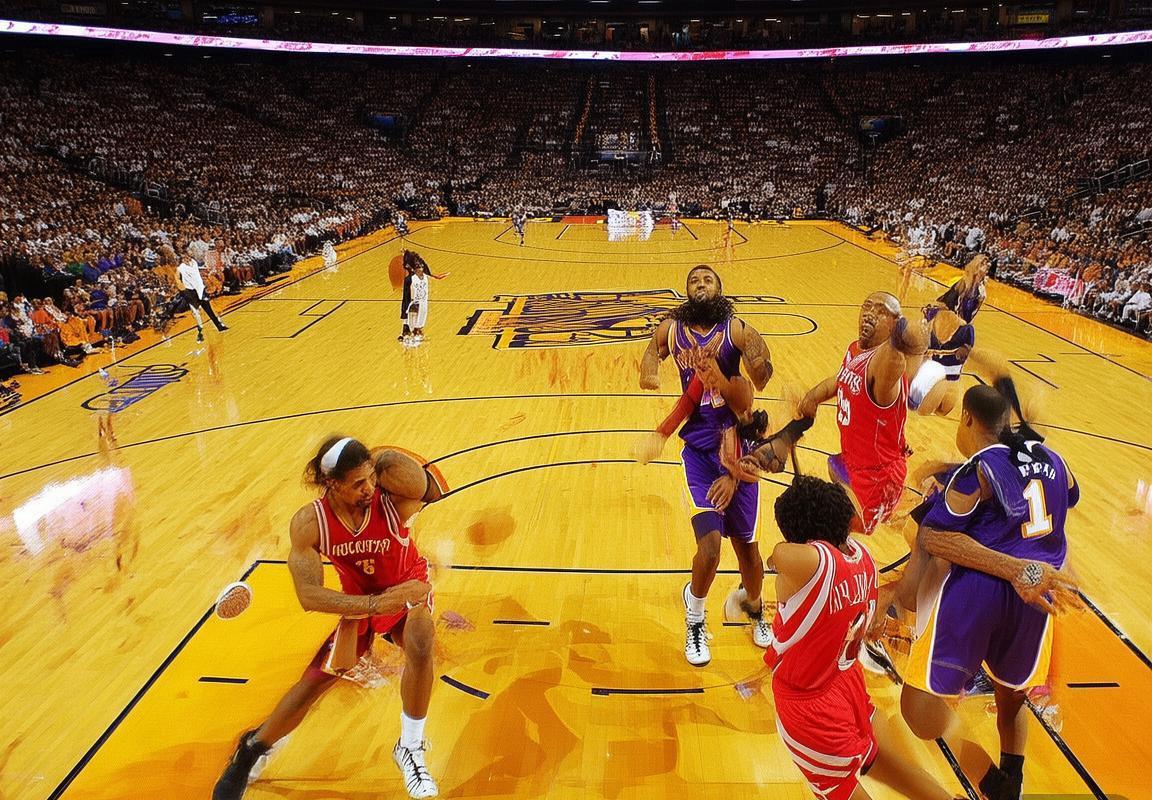 2008年NBA季后赛：湖人火箭系列赛经典对决回顾(图1)